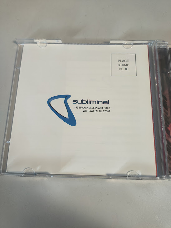 Cofanetto CD Subliminal Session Jose Nunez Who da Funk