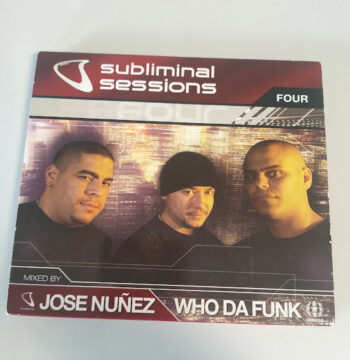 Cofanetto CD Subliminal Session Jose Nunez Who da Funk