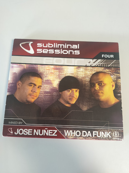 Cofanetto CD Subliminal Session Jose Nunez Who da Funk