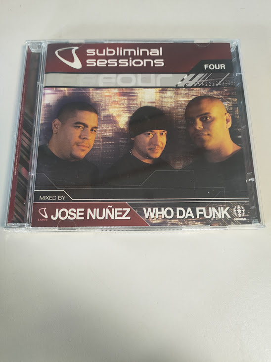 Cofanetto CD Subliminal Session Jose Nunez Who da Funk
