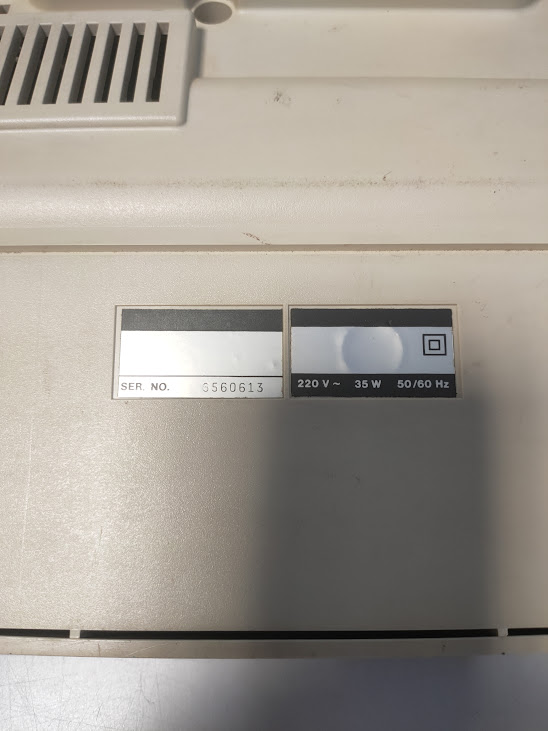Calcolatrice Elettronica Modello Underwood 410 Vintage Anni '70