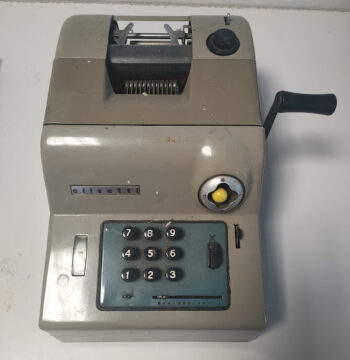 Calcolatrice Olivetti Summa 15 Originale Anni '50