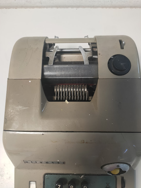 Calcolatrice Olivetti Summa 15 Originale Anni '50