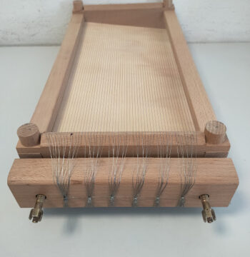 Chitarra Tagliapasta in Legno con Corde in Metallo Vintage
