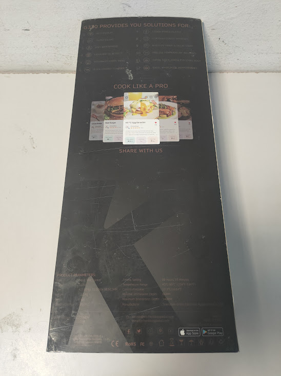 Circolatore Termico a Immersione della KitchenBoss Sous Vide Cooker
