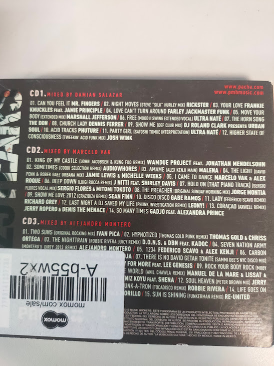 Cofanetto CD Pacha - 25 Years of House Anno 2013