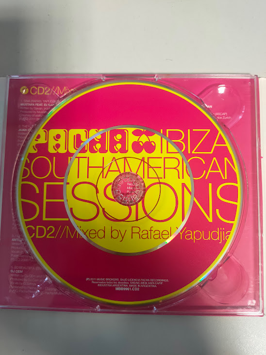 Cofanetto CD Pacha Brazil Southamerican Sessions
