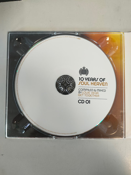Cofanetto di Tre CD "10 Years of Soul Heaven" Pubblicato nel 2010