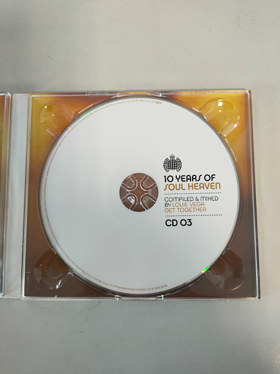 Cofanetto di Tre CD "10 Years of Soul Heaven" Pubblicato nel 2010