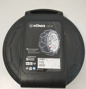 Custodia Rigida e Catene da Neve König CD-9 Gruppo Misura 103