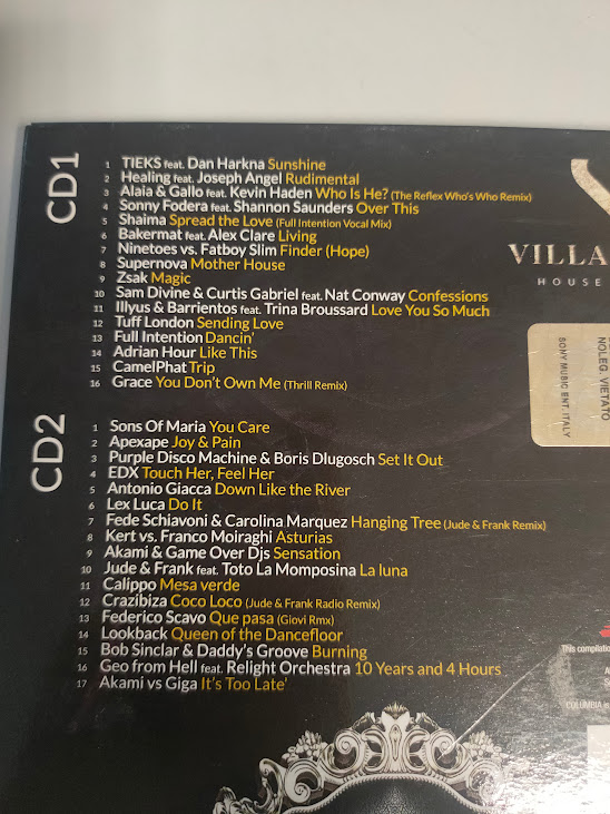 Doppio CD Villa Papeete - House Selection del 2016