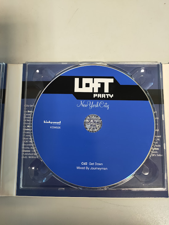 Doppio CD Compilation Loft Party - New York City Anno 2006