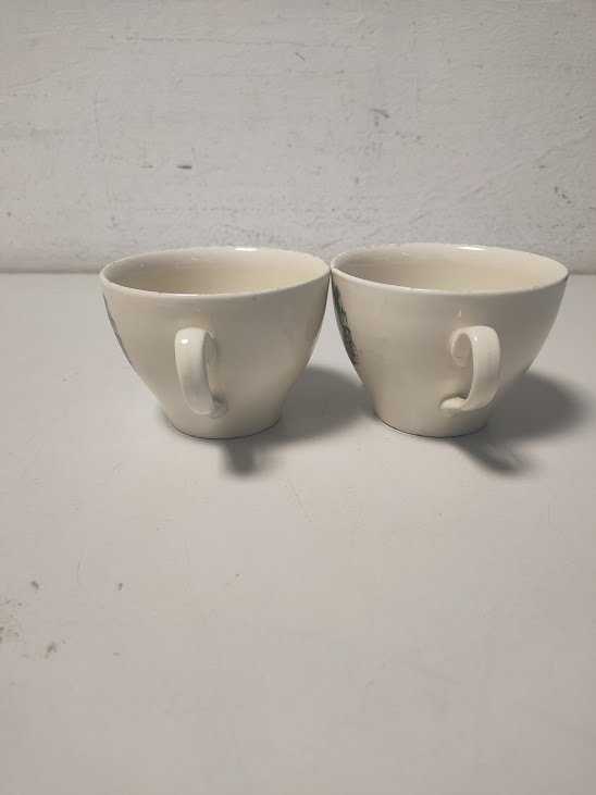 Tazze in Ceramica Old Bridge Earthenware Anni '50