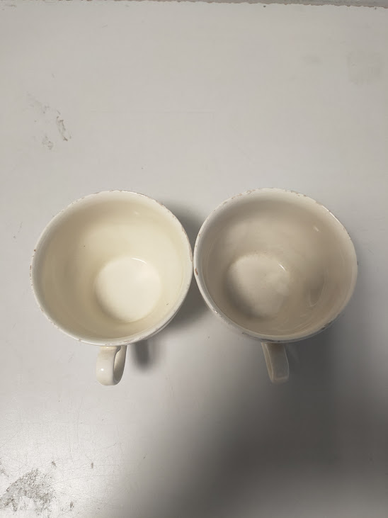 Tazze in Ceramica Old Bridge Earthenware Anni '50