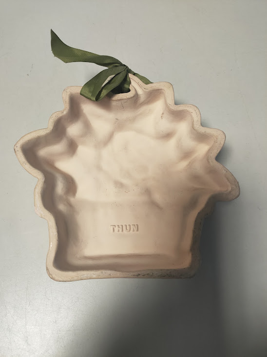 Formella da Parete Thun in Ceramica Decorata a Mano Vintage Anni 2000
