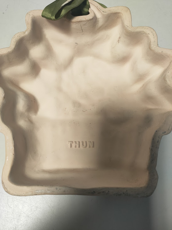 Formella da Parete Thun in Ceramica Decorata a Mano Vintage Anni 2000