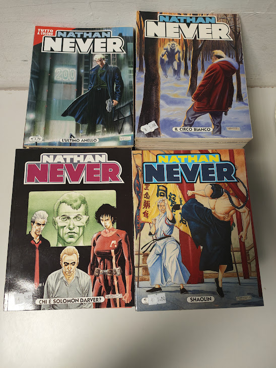 Fumetti di Nathan Never dal N°100 al N°200 Sergio Bonelli Editore Anni 2000