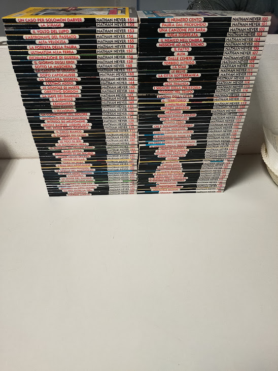 Fumetti di Nathan Never dal N°100 al N°200 Sergio Bonelli Editore Anni 2000