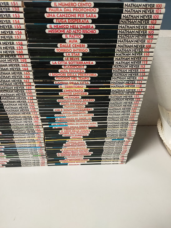 Fumetti di Nathan Never dal N°100 al N°200 Sergio Bonelli Editore Anni 2000
