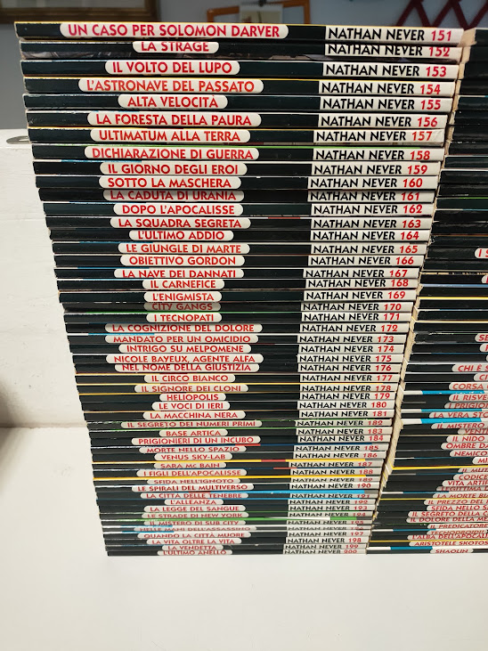 Fumetti di Nathan Never dal N°100 al N°200 Sergio Bonelli Editore Anni 2000