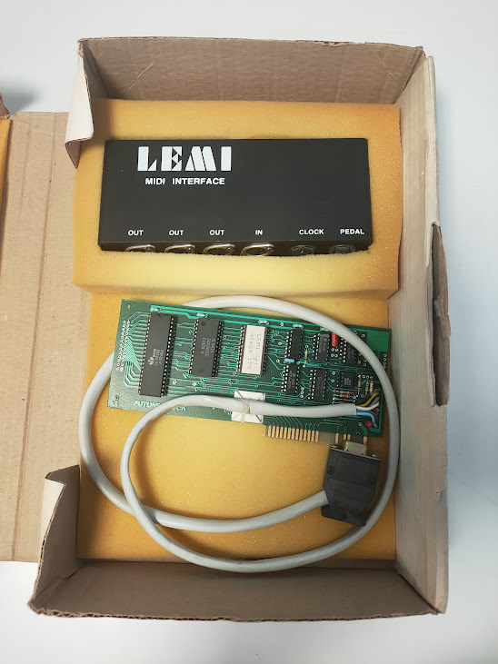 Interfaccia Midi Lemi per Strumenti Musicali Vintage Anni '80