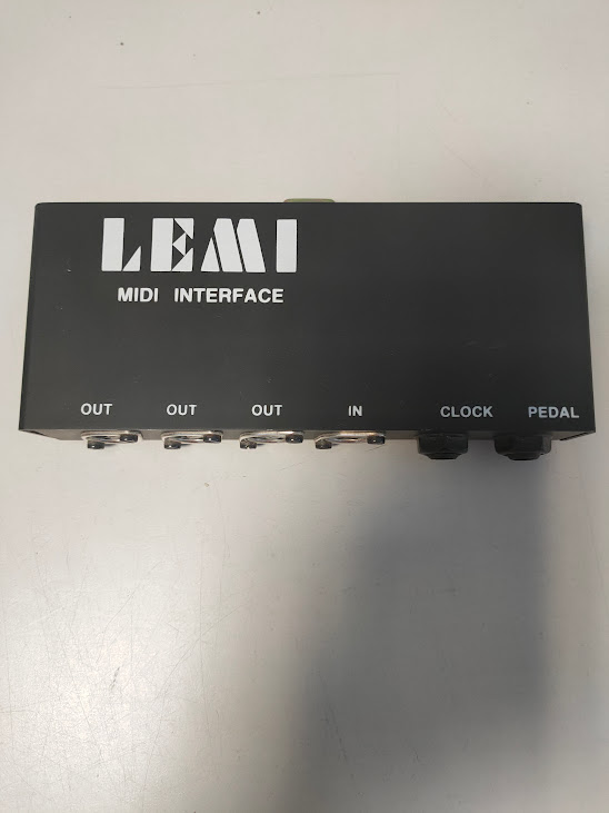 Interfaccia Midi Lemi per Strumenti Musicali Vintage Anni '80