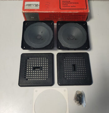 Kit di Altoparlanti 14W "Uniblock System" per Auto Vintage  Anni '70
