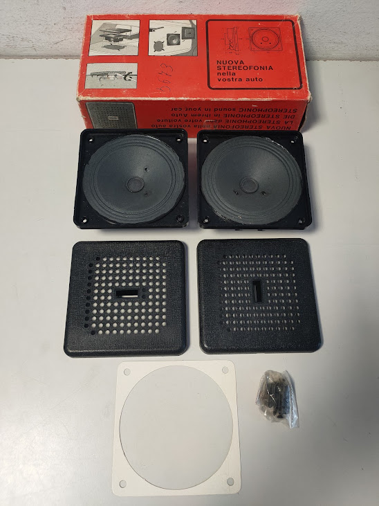 Kit di Altoparlanti 14W "Uniblock System" per Auto Vintage Anni '70