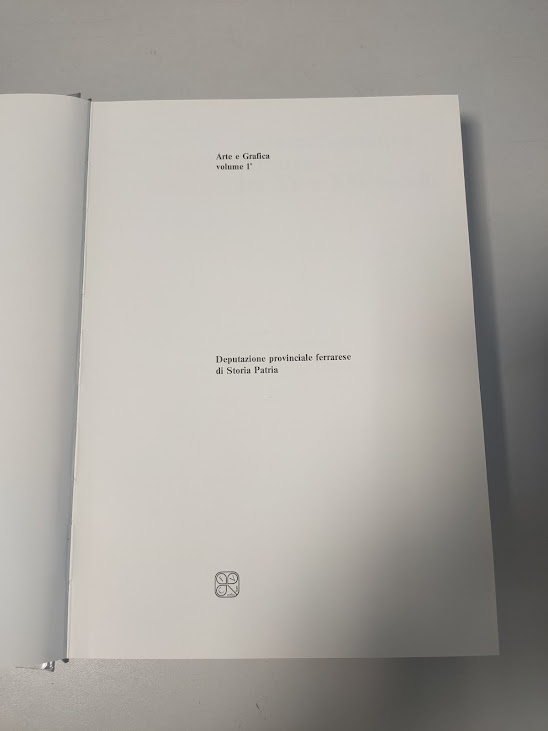 Libro Cultura Figurativa Ferrarese tra XV e XVI Secolo 1981