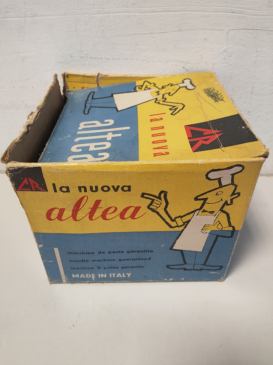 Macchina per la Pasta Manuale "La Nuova Altea - Casa 120" Vintage Anni 60