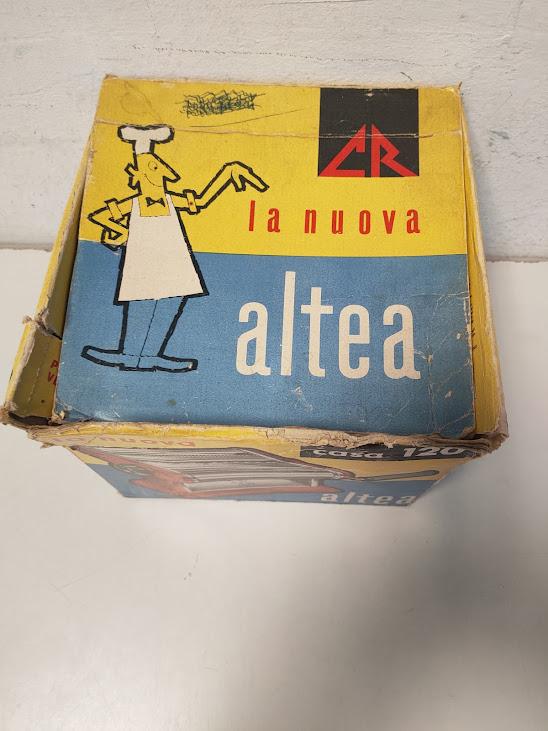 Macchina per la Pasta Manuale "La Nuova Altea - Casa 120" Vintage Anni 60
