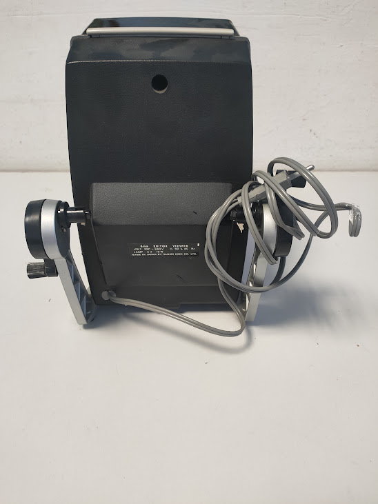 Moviola da Tavolo Goko Editor Viewer Dual-8 Anni '70
