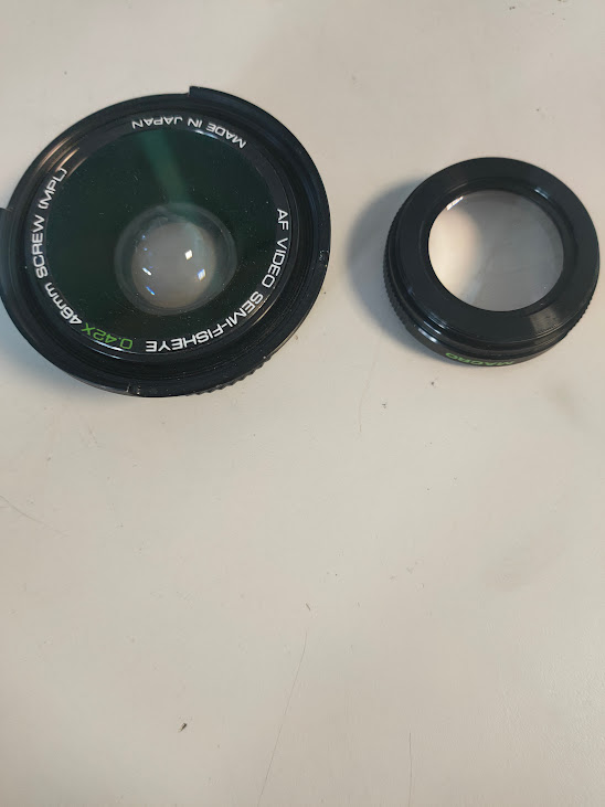 Obiettivo Semi-Fisheye da 46mm con Attacco a Vite