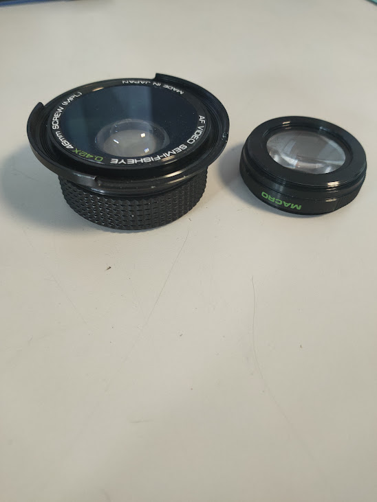 Obiettivo Semi-Fisheye da 46mm con Attacco a Vite