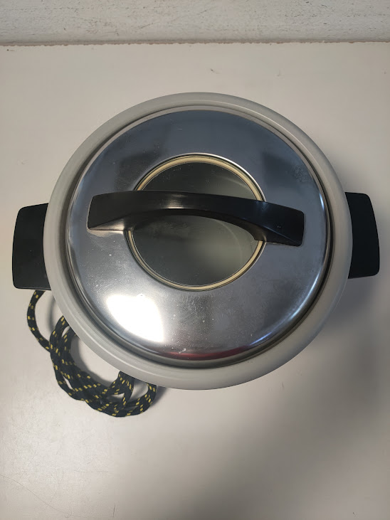 Pentola Cuociriso Elettrico Toshiba in Metallo Anni '90