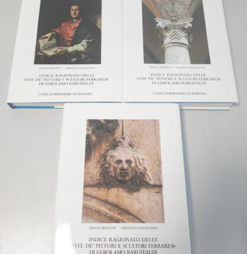 Ragionato delle Vite Dè Pittori e Scultori Ferraresi Girolamo Baruffaldi 3 Vol