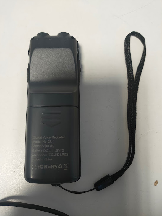 Registratore Vocale Digitale Portatile 8 GB della Marca Miric 2020