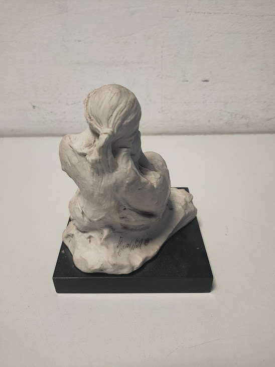 Scultura Firmata Dall'Artista Italiano Nico Venzo in Vintage Anni '80