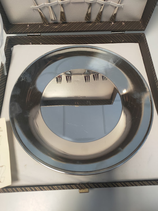 Servizio da Dessert Marchiato SAF Inox 18/10 Vintage Anni 70/80
