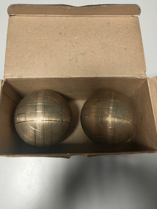bocce da Gioco del Marchio Italiano Fabra Anni '80