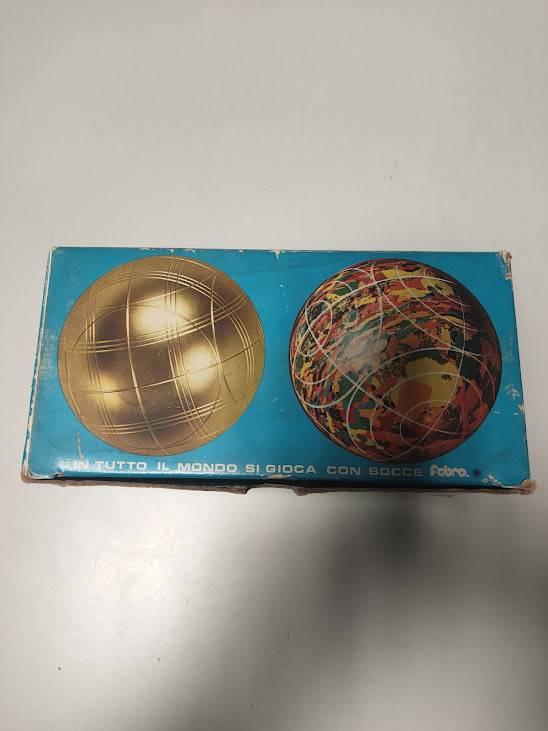 bocce da Gioco del Marchio Italiano Fabra Anni '80