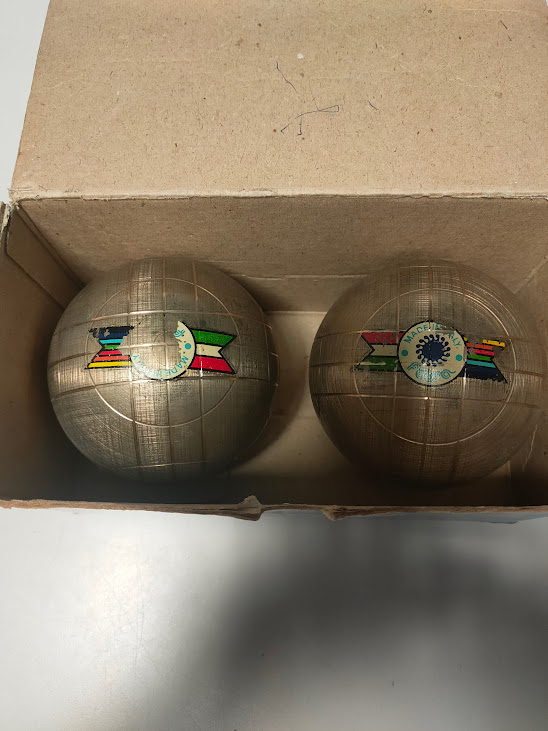 bocce da Gioco del Marchio Italiano Fabra Anni '80