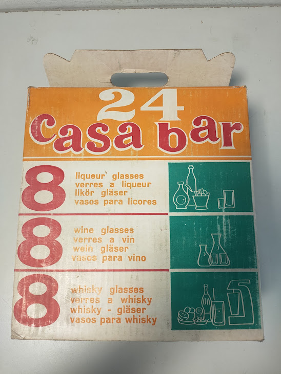Set Bicchieri per Liquore Vino e Whisky