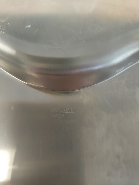 Vassoio da Portata in Acciaio Inox Alessi Anni '90